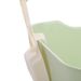 Portable Semi-Enclosed Splash-Proof Toilet Solid Color Box Litter Scoop Cat Supplies_voghion.com