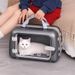 Dengyue Große Kapazität Träger Katze Hund Airline Box Handheld Schulter Crossbody Haustier Reisetasche_voghion.com