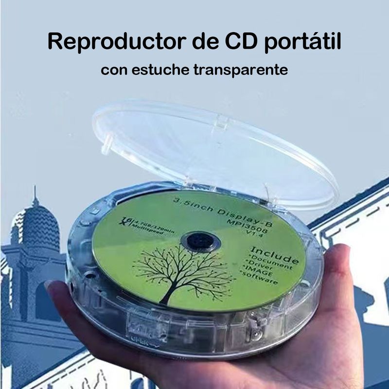 CD-Player Transparenter Bluetooth-CD-Player U-Disk-Musik-Walkman_voghion.com