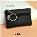 New Style Solid Color Women's Mini Coin Purse Soft Surface Fashionable Cute Small Card Holder Simple Fashion Fresh Key_voghion.com