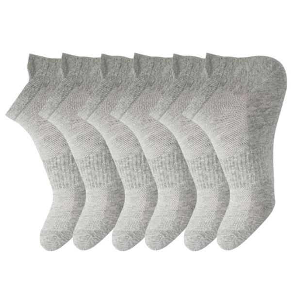 Plus-Gréisst Sport Socken Männer dënn Mesh Bootsocken Plus-Längt Männer Socken Kotteng Socken_voghion.com
