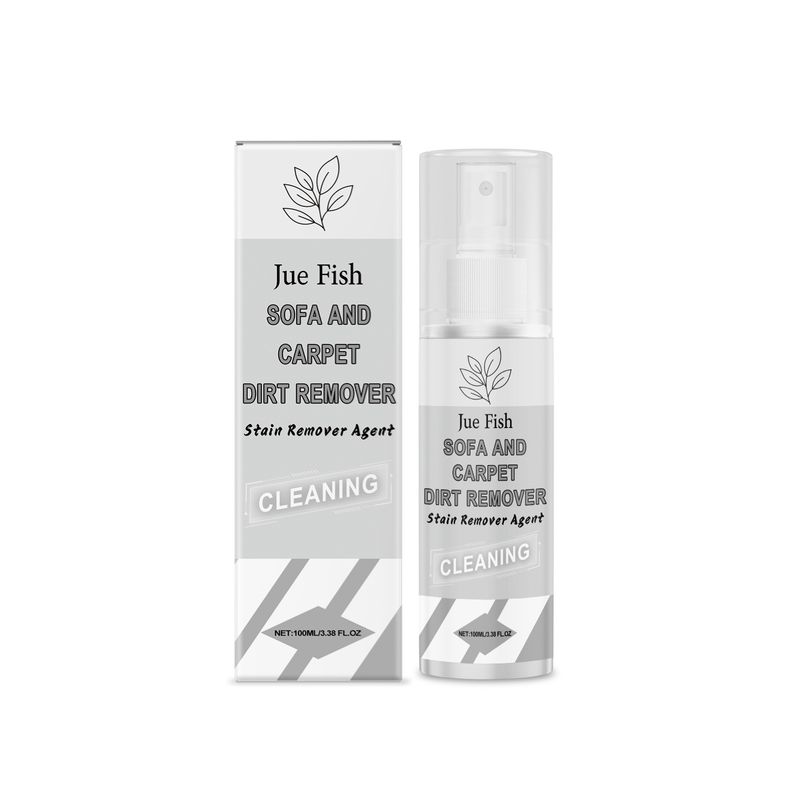 Jue Fish Detergente per la casa Spray multi-effetto per la rimozione delle macchie da tappeti, divani, superfici in pelle e cura delicata_voghion.com