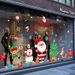 Weihnachtsaufkleber für Glastüren, fröhliche kreative Schaufensterdekoration im Einkaufszentrum_voghion.com