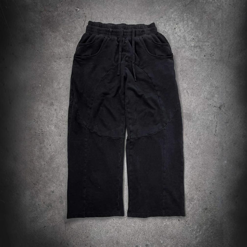 Schwere Vintage-Jogginghose für Herren – Übergroße, abgenutzte Streetwear-Jogginghose mit Retro-Waschung (3 Farben, S-2XL)_voghion.com