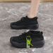 Wingate Couple Flyknit Socks Simple Breathable Thick Bottom Multifunctional Sneakers_voghion.com