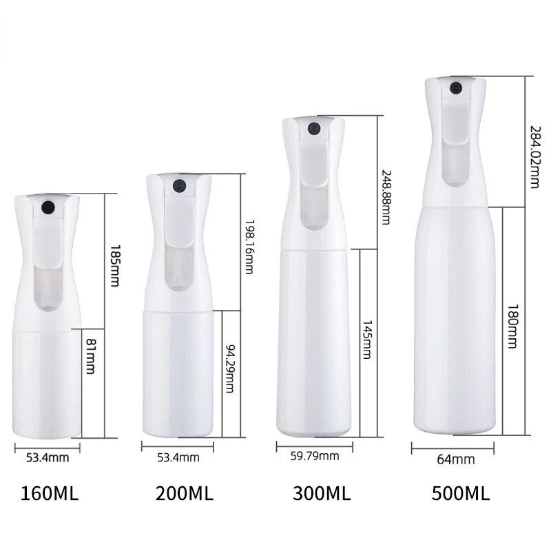 200/300/500 ml Hochdruck-Sprühflaschen, nachfüllbare Flaschen, kontinuierlicher Nebel, Gießkanne, automatischer Salon-Barber-Wassersprüher_voghion.com