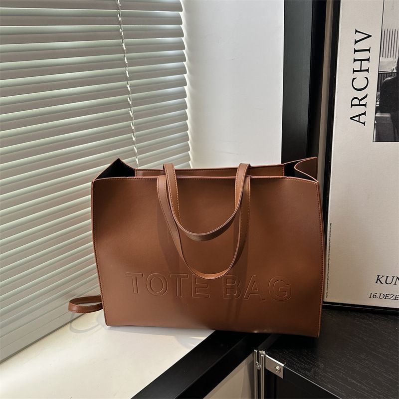 Women's Bags Fashion Tote Bag Female Large Capacity Student Class Commuting Bag Versatile Shoulder Bag_voghion.com