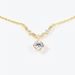 Women Shiny Zircon Pendant Necklace Unique Design Bling Collarbone Gold Chain Jewelry_voghion.com