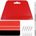 8-Piece Wallpaper Smoothing & Car Wrap Tool Kit With Aluminum Alloy Scraper, Engraving Knife & 5 Blades (2 Variants: Red/Blue & Red/Red)_voghion.com