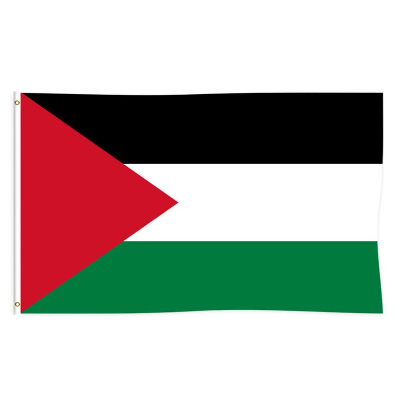 SportLife Bandiera della Palestina Striscione da appendere a colori vivaci Bandiera nazionale palestinese durevole per la decorazione del giardino domestico_voghion.com