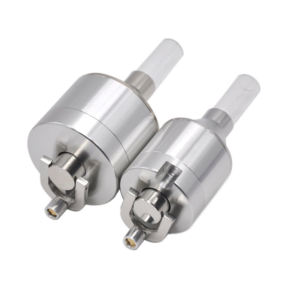 Mulino per spezie in polvere di metallo in alluminio, frantoio da 44 mm/56 mm, a forma di imbuto, con bottiglia di vetro per tabacco da fiuto_voghion.com