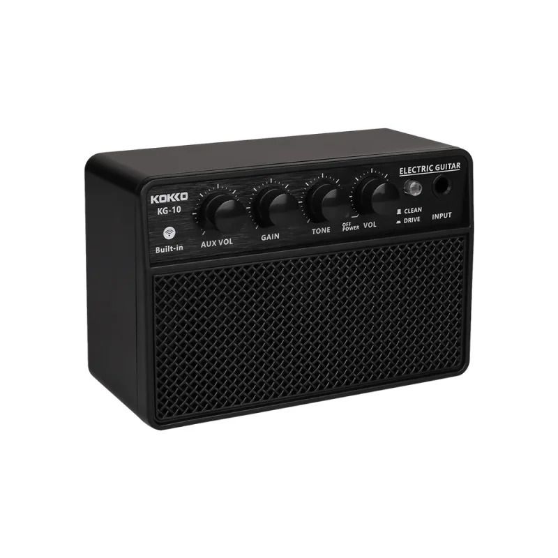 Kokko 10W ηχείο ηλεκτρικής κιθάρας Επαναφορτιζόμενο φορητό φορητό ήχο Bt/σύνδεση ακουστικών 6,35 Mm Universal Interface Plug_voghion.com