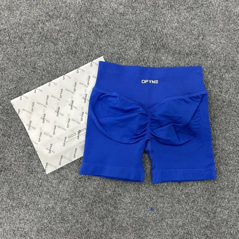 Shorts Seamless Scratch Ass Workout Gym Height Stretch Running Sports Yoga Leggings Dfyne Print_voghion.com