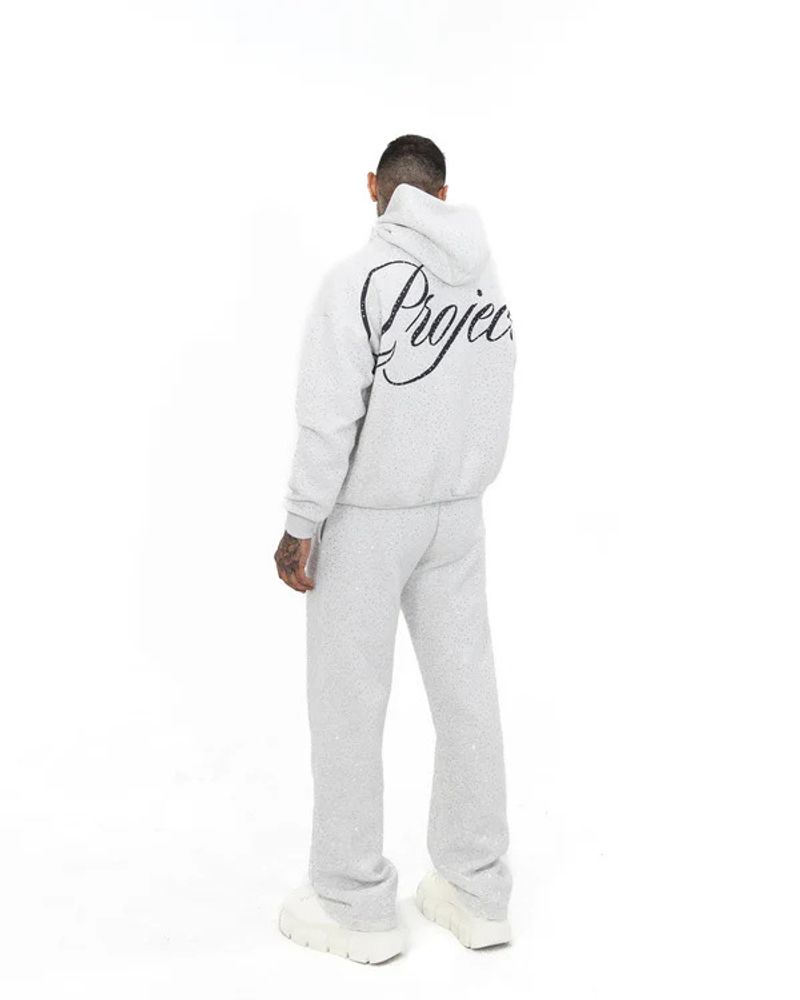 New Fashion Hoodie With Glitter Star Print & Lettering - Trendy Streetwear Pullover For Men & Women (Black/Grey/Red/White, S-XXL_voghion.com