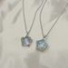 Super Shiny Lucky For Women 2024 New Trendy Niche Design Sweet Dreamy Star Color-Changing Starry Sky Necklace_voghion.com
