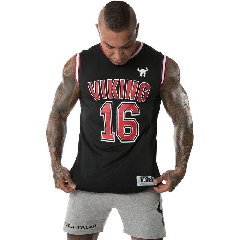Pánské oblečení letní nová sportovní vesta pánské fitness rychleschnoucí síťovaná vesta basketbalový tréninkový oblek běh sportovní top_voghion.com