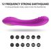 WAKEWAY Lengthened Dildo Vibrator Women Clitoris Massager Erotic Toys Soft Skin Feeling Sex Products For Adults_voghion.com