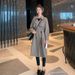 Temperament Thin Windbreaker Women's Mid Length Autumn Outfit New Korean Version Slimming Top Loose Coat Jacket_voghion.com