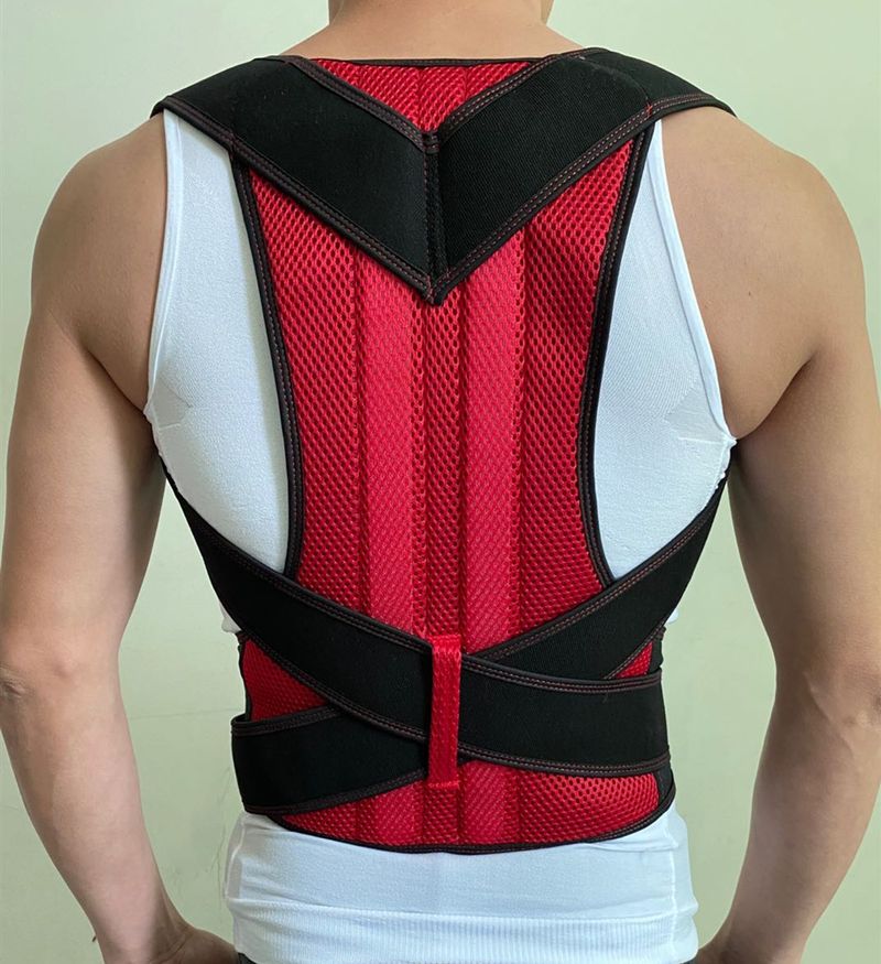 Posture Corrector Back Posture Brace Clavicle Support Stop Slouching And Hunching Adjustable Back Trainer Unisex Correction Belt_voghion.com