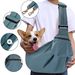 24 Cross-Border Supplies New Portable Pet Crossbody Shoulder Comfortable Breathable Large Capacity Chest Bag_voghion.com