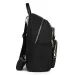 Diamond Check Embroidered Thread Riveted Backpack Womens Fashion Travel Bag Casual Allmatch 250514l_voghion.com