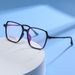 2021. aasta uus Square TR90 Anti Blue Light prilliraam Trendikas mittemagnetilise jalaga lame tudengipeegel_voghion.com