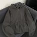 New Cleanfit Deconstruction Gray Heavyweight Cardigan Sweatshirt Men's Niche Design Hooded Jacket_voghion.com