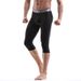 Men's Anti-wear Leg Sports Long Leg Panties Cropped Pants Modal Quick-drying Boxers Running Long Boxers_voghion.com