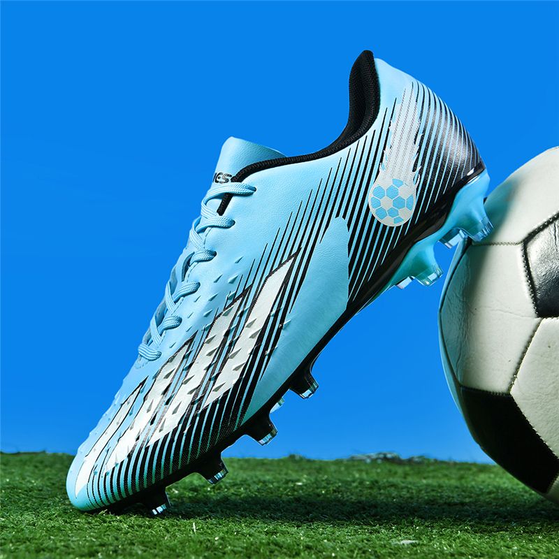 Hochwertige Jugend-Fußballschuhe, professionelle Fußball-Turnschuhe, AG-Fußballschuhe mit langen Spikes_voghion.com