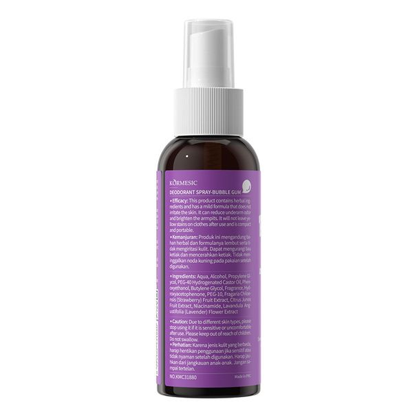 KORMESICBPOM Indonesien Deodorierendes Duftspray 100 g Spray Frischer Duft_voghion.com