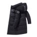 "Knee-Length Thermal Parka For Men – Heavyweight Winter Coat With Couple Matching Style (Windproof, Unisex Fit, Black/White)"_voghion.com
