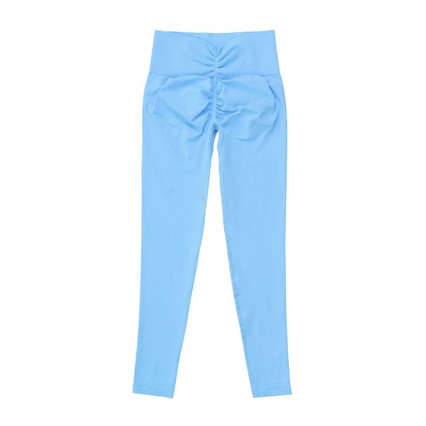 Damenbekleidung, Yogahose mit tiefer V-Hüfte, hoher Taille, Fitnesshose für Damen, Pfirsichfarben, nahtlose Trainingshose ohne Peinlichkeitslinie_voghion.com