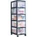 Buckle Storage Box Storage Cabinet Household Children's Wardrobe Snack Toy Cabinet Drawer Type Plastic Multi-Layer Storage Box_voghion.com