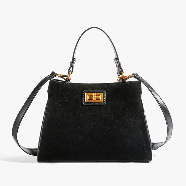 Commuter Large Capacity Tote 2024 New Trendy Women's Fashion Versatile Single Shoulder Texture Bucket Bag_voghion.com