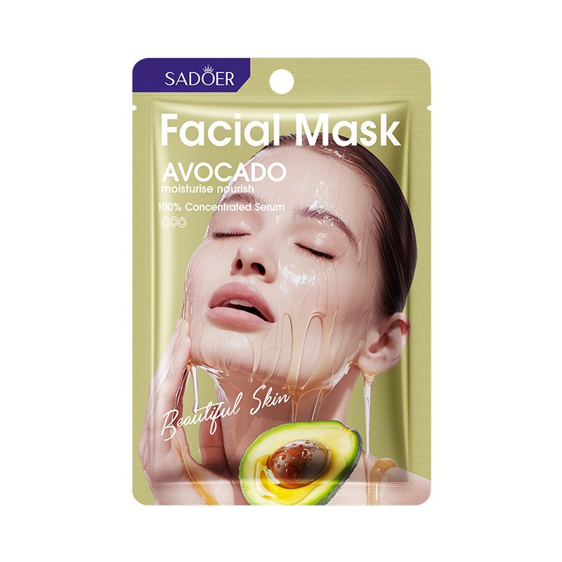 Mask SADOER Avocado Moisturizing And Nourishing Mask 25ml * 1 Piece, Hydrating And Moisturizing Mask_voghion.com