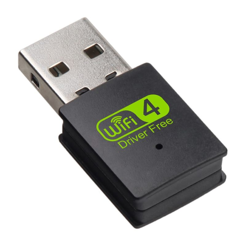 Xinweiqing 300Mbps Free Drive WiFi Receiver USB Wireless Network Card Adapter for PC Laptop_voghion.com