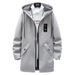 Spring Autumn New Style Casual Versatile And Elegant Medium To Long Windbreaker Korean Edition Trendy Jacket Men's Coat_voghion.com