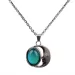Chains Female Moon Gem Feeling Warm Color Changing Necklace Stainless Steel Chain_voghion.com