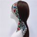 Scarves, bands, women's ribbons, summer outings, hair ties, long strips, braided hair, floral temperament, and streamer_voghion.com
