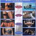 Microcurrent Pulse Slim Waist Intelligent EMS Massager Muscle Patch Rubbing Abdominal Massage Belt_voghion.com