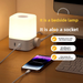 Presa da comodino, luce notturna, lampada da tavolo, interruttore integrato, multipresa USB per dormitorio, lettura, uso domestico, con cavo_voghion.com