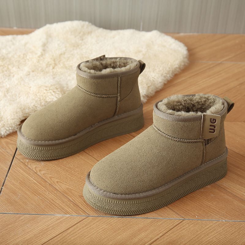 Neue warme Kaschmir-Baumwollstiefel und dicke, rutschfeste Kaschmir-Baumwollschuhe_voghion.com