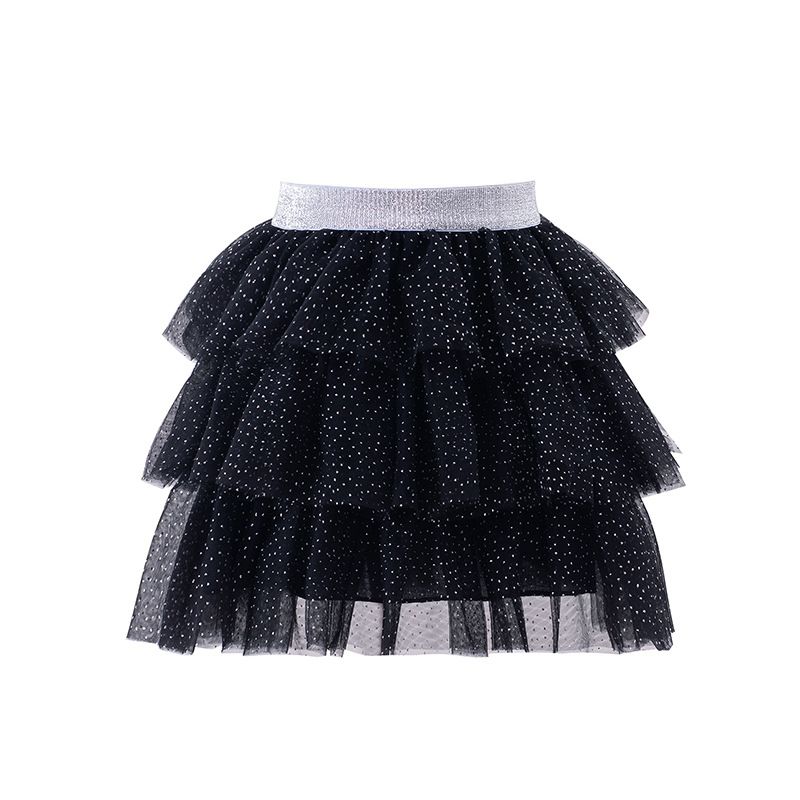 Mother & Kids Girls skirt summer skirt children's short skirt stylish sequin skirt baby skirt mesh skirt girl princess skirt_voghion.com