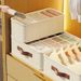 Foldable Fabric Underwear Storage Box For Bras And Socks Drawer Organizer Wardrobe Closet Organizing Box_voghion.com