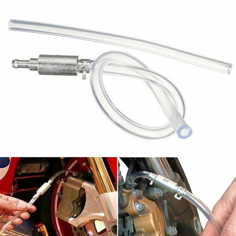 Araba Debriyaj Fren Hava Alma Cihazı 500mm Hortum Tek Yönlü Vae Borusu Hava Alma Kiti Motosiklet Alet Aksesuarları_voghion.com