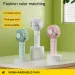 EcoCool Mini Handheld Fan - 3 Speed USB Indoor/Outdoor Base_voghion.com