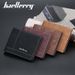 baellerry Wallet Men's Short Korean-style Multi-card Open Horizontal Wallet Youth Simple Thin Wallet_voghion.com