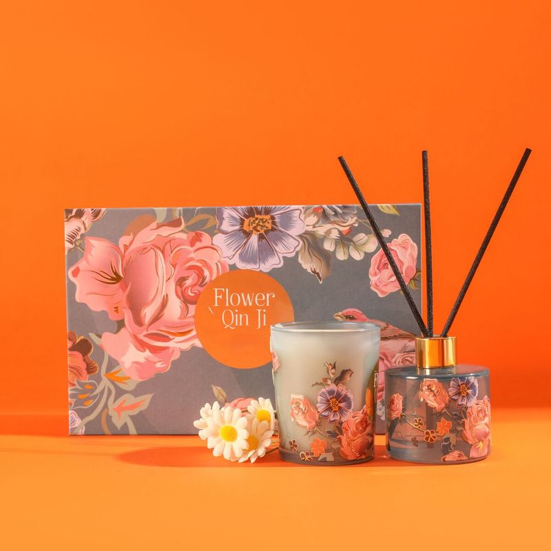 【 3158 People Collection 】 Osmanthus Scented Candles, Bedroom Long-lasting Fragrance, Indoor Niche High-end Gift,_voghion.com