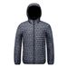 Rib Suit Padded Coat Men's Removable Hat Full Print Thickened Loose Padded Jacket_voghion.com