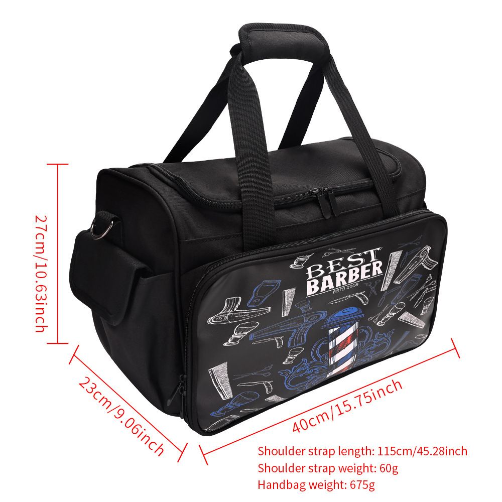 Funktionella väskor Stor kapacitet Verktyg Ryggsäck Frisör Ryggsäck Verktygsväska Hårtork Elektrisk Clipper Funktion Förvaringsväska_voghion.com